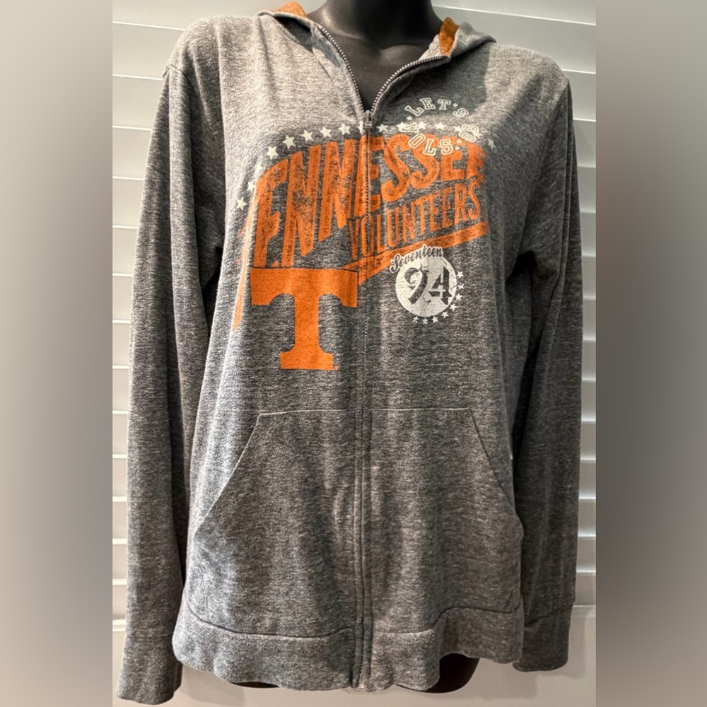 University of Tennessee Vols Zip Up Hooded Sweatshirt